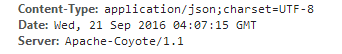 ResponseEntity返回json